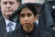 Home Secretary Suella Braverman during the Remembrance Sunda