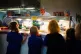 First minister Mark Drakeford serving lunches with the schoo