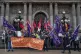 Trade unions, including Unison, GMB, Unite and the EIS, prot