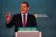 Leader of Plaid Cymru Rhun ap Iorwerth speaks during the par
