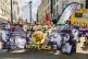 The Orgreave Truth and Justice campaign's banner on the Pete