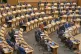 The main chamber during a debate on a motion of no confidenc