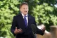 Transport Secretary Grant Shapps speaks to the media in cent