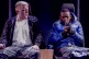 Fraught: Shaun Mason (Tel) and Munsahe Chirisa (Akim) in Sto