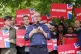 Labour Party leader Keir Starmer making a speech in Grays, E