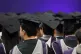 Students during a graduation ceremony, December 14, 2023