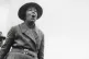 Sylvia Pankhurst gives a speech in Trafalgar Square in 1932