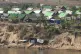 A camp for internally displaced people in Myanmar is seen ac