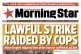 A Morning Star front page from January, which reported on th