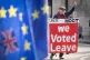 Pro- and anti-Brexit protesters demonstrate outside the Hous