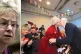 (L to R) Alice Mahon MP speaks at a Stop the War news confer