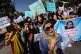 An Afghan IWD protest in 2022