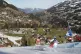 Switzerland's Gino Caviezel competes during an alpine ski, m