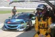 England’s Katherine Legge waits to drive during a test ses