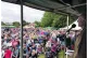 Jeremy Corbyn draws the crowd at Burston