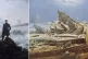 NAZI INFLUENCER: (Above) Caspar David Friedrich’s Wanderer