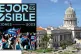 (L to R) Cuban 2023 election slogan: 'Mejor es posible/Bette