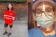Postie and CWU member Rohan Kon (left) and (right) nurse and