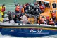 A MATTER OF LIFE AND DEATH: (Left) A local lifeboat at Dunge