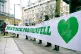 Protesters outside the Grenfell Inquiry as Phase Two got und