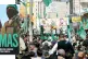 OF THE PEOPLE: A Hamas election rally in Ramallah in 2007
