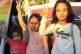 Kurdish kids on a demonstration demanding the release of PKK