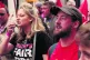 In January this year, Lauren Townsend, 26, with megaphone, w