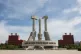 The Monument to Party Founding in Pyongyang, North Korea.