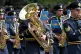 The Royal Air Force band at the state funeral of Queen Eliza