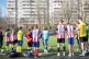 HOPE DIES LAST: Children at a soccer training session in a K