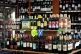 Alcohol for sale in an Edinburgh off-licence, May 1, 2018