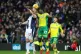 West Bromwich Albion's Chris Brunt (left) and Norwich City's