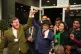 George Galloway holds a rally at his Rochdale Headquarters a