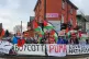 Manchester Palestine Solidarity Campaign protest against Pum