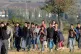 Some of the migrants and refugees, estimated as more than 20