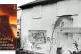 The burned down home of a working miner “scab” at Bolton