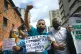 Protesting teachers on World Teachers’ Day (October 5) hol