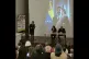 Venezuelan ambassador Rocio Maneiro, standing, introduces th