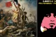Liberty Leading the People, Eugene Delacroix; Rupert Garcia,