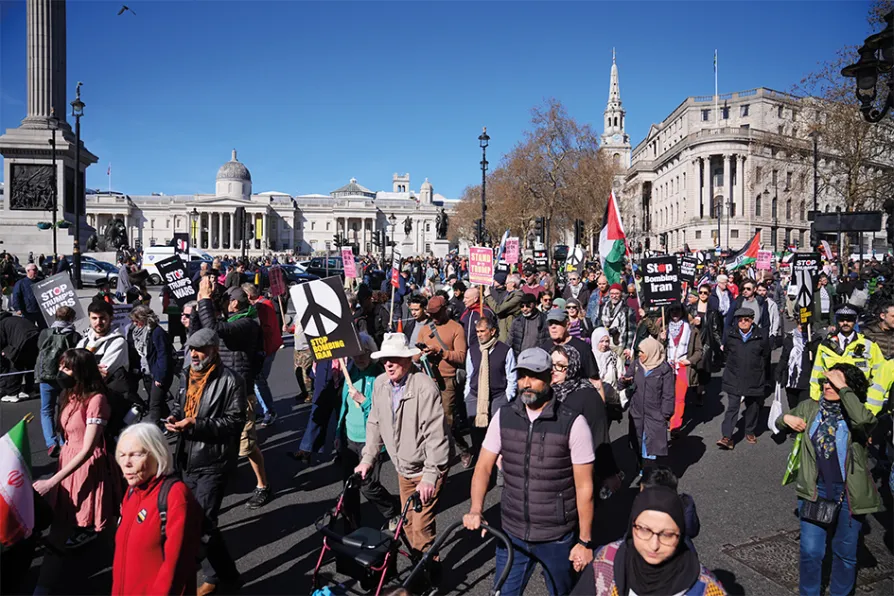 Peace is a trade union issue