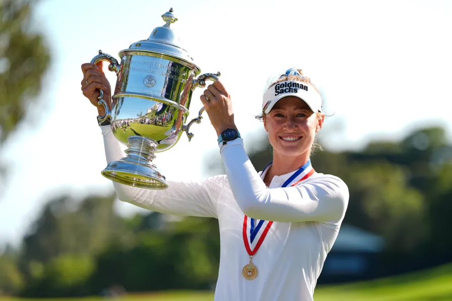 Image for Britain’s Hull edged out as Korda claims first US Women’s Open title