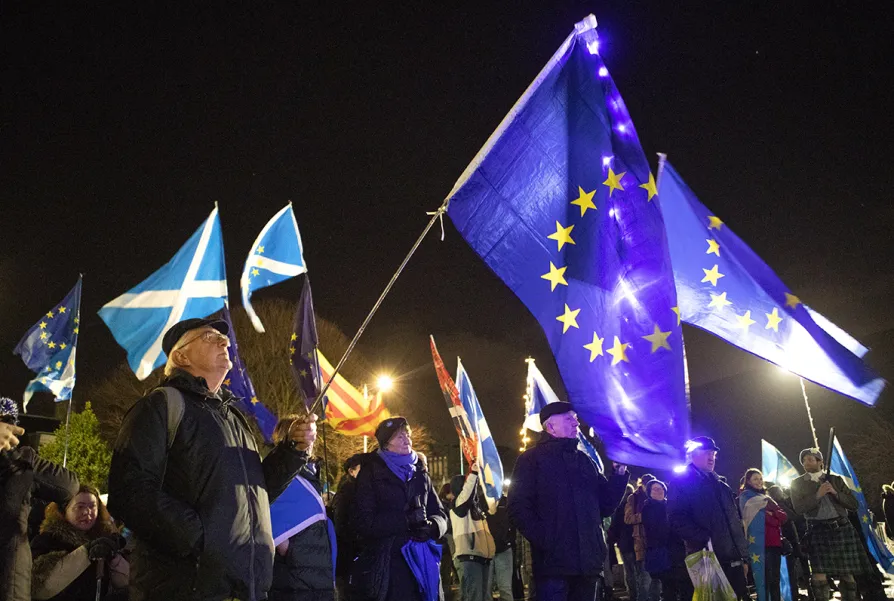 SNP marks referendum anniversary with call to rejoin EU