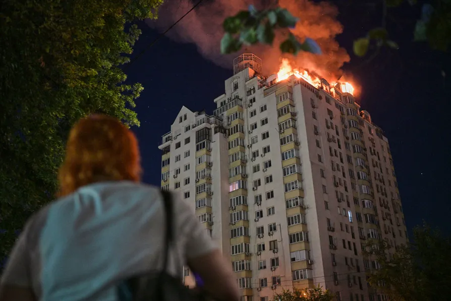 At least 20 killed in latest Russian strike on Kiev as Germany accuses Ukraine of ordering Nord Stream sabotage