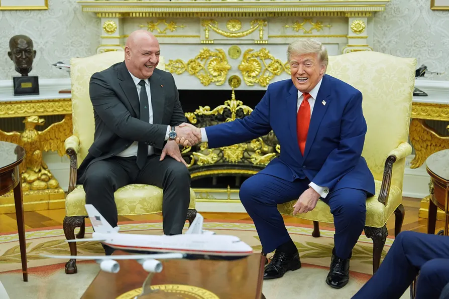 Lebanon's Aoun meets Trump in the White House