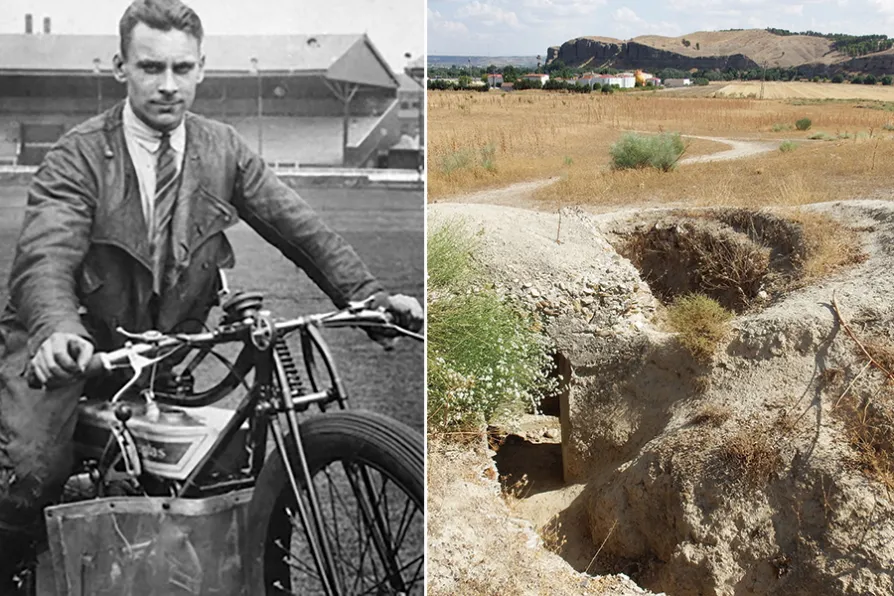 From speedway star to International Brigader
