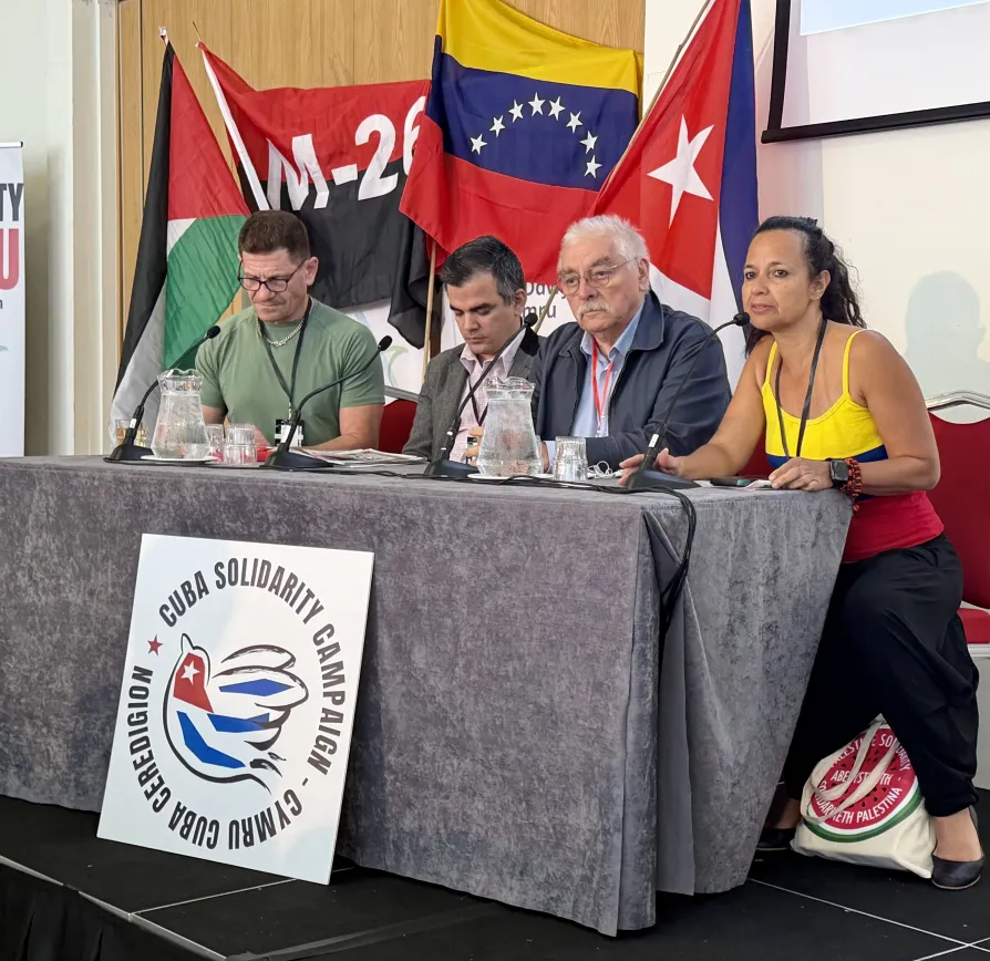 Your Party gives support to Latin America and Gaza
