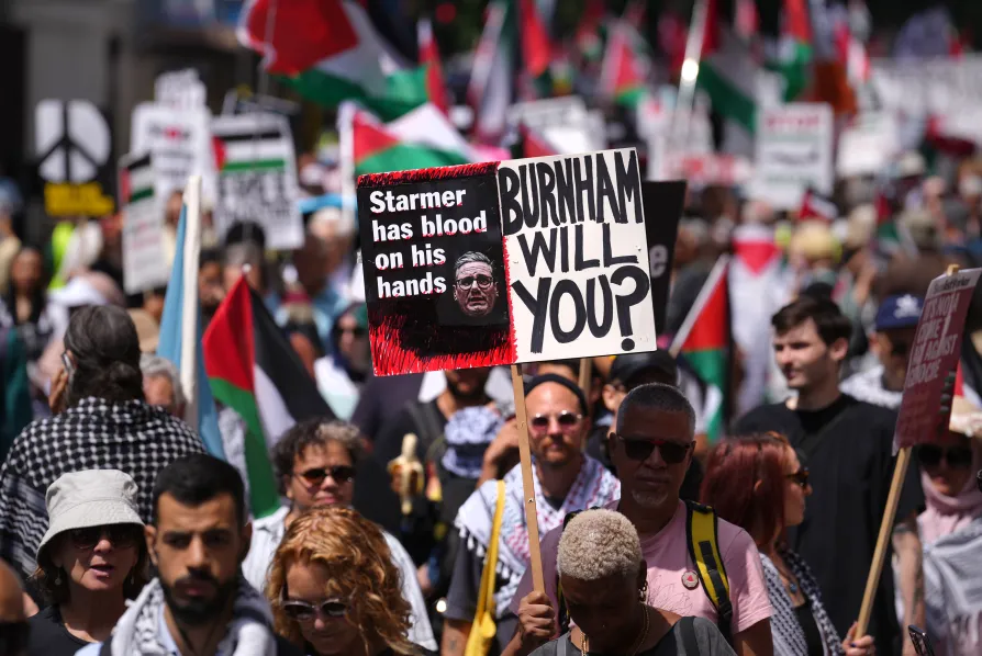 Burnham told to reject politics of hate and division